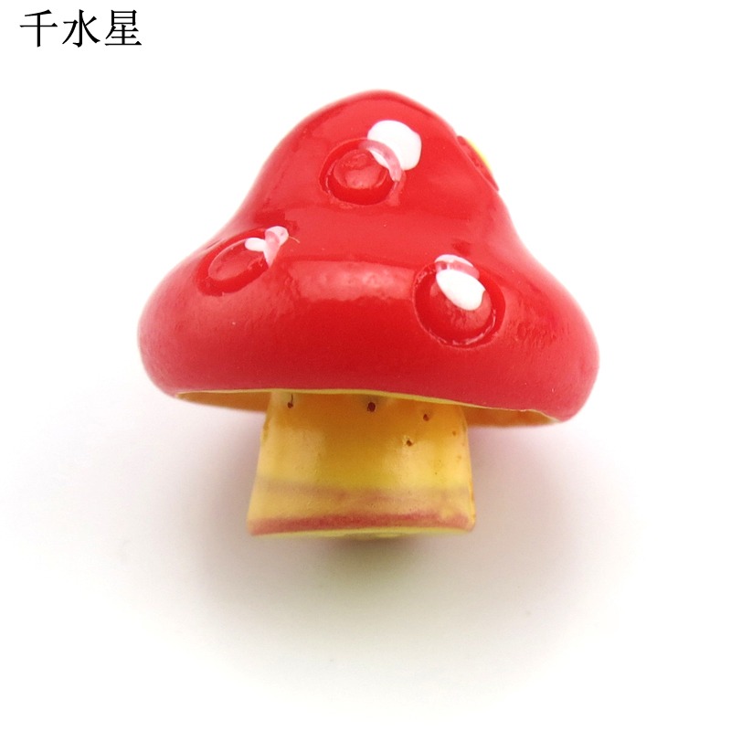 蘑菇風車配景擺件 DIY沙盤建築模型裝飾品 微縮室內植物模型配件-細節圖2