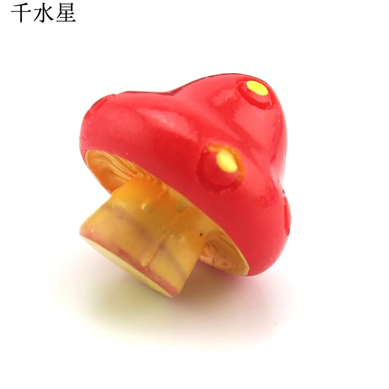 蘑菇風車配景擺件 DIY沙盤建築模型裝飾品 微縮室內植物模型配件-細節圖8