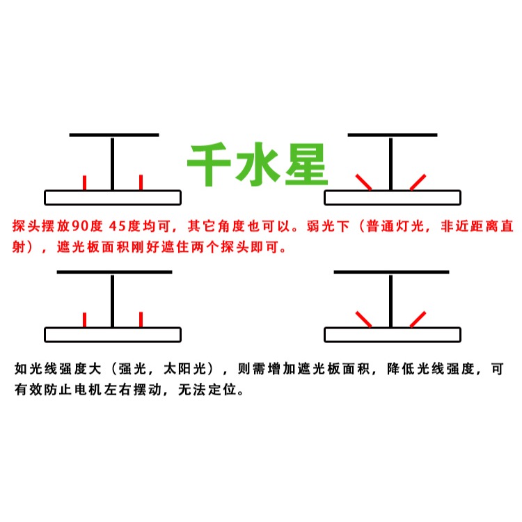 尋光模塊 DIY電子製作材料 追光模塊 尋光傳感器 光控芯片模型組-細節圖8