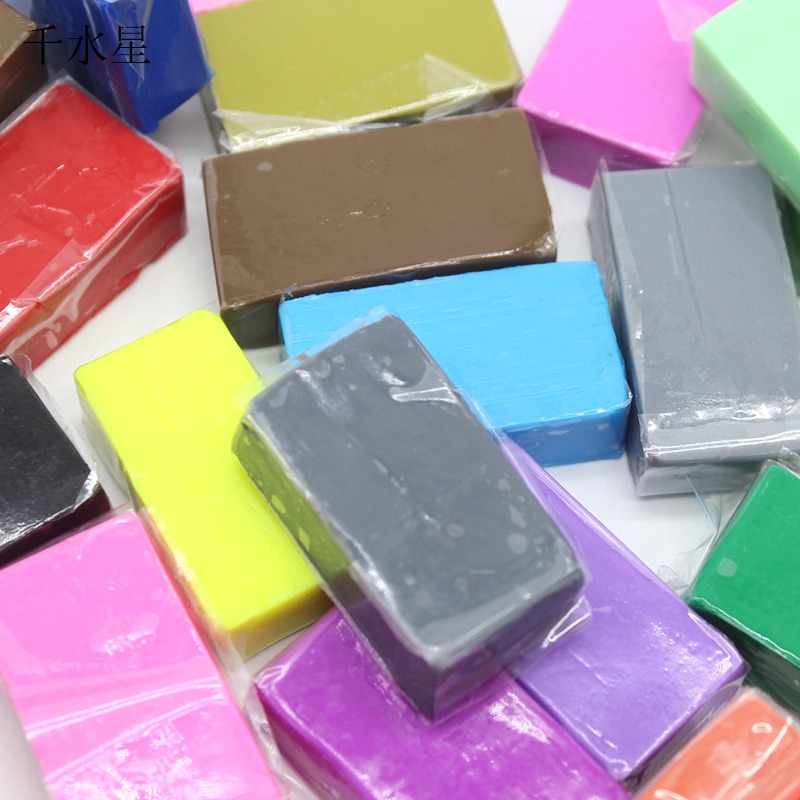24色軟陶泥 橡皮泥 兒童DIY手工製作 彩泥人偶動物模型捏造製作-細節圖4