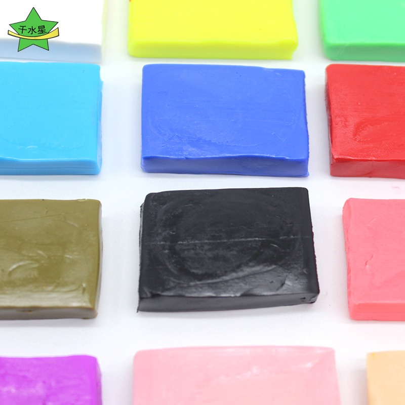 12色軟陶泥（混裝）DIY手工製作 彩色粘土橡皮泥雕塑玩具模型材料-細節圖4