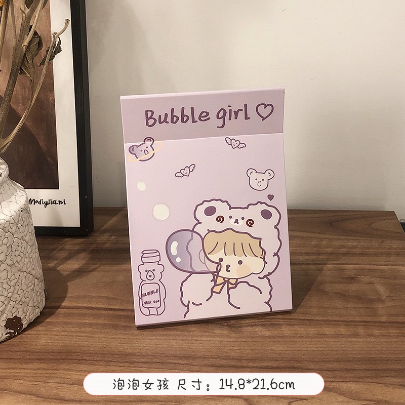 ins風小型鏡子女折疊化妝鏡臺式桌面大號宿舍學生便攜隨身梳妝鏡-細節圖6