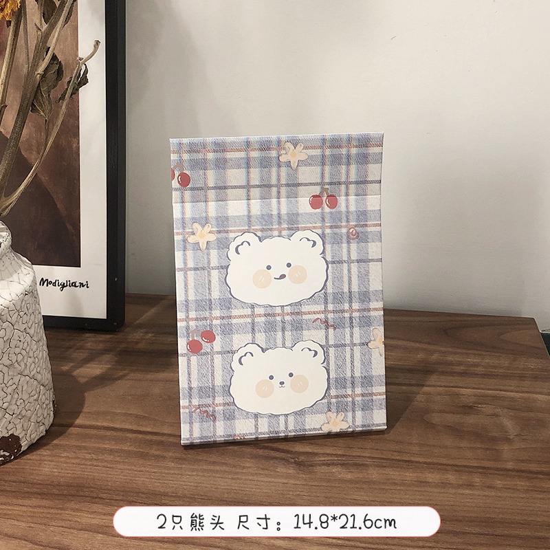 ins風小型鏡子女折疊化妝鏡臺式桌面大號宿舍學生便攜隨身梳妝鏡-細節圖8