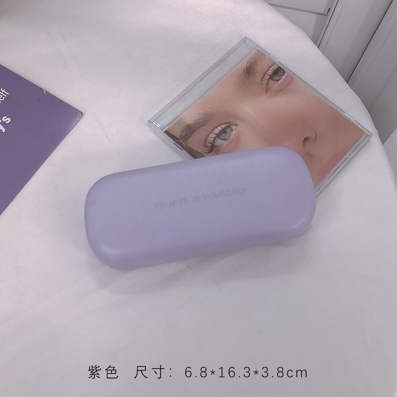 高級感眼鏡盒收納便攜防壓輕便簡約護目鏡太陽眼睛墨鏡收納盒子-細節圖6
