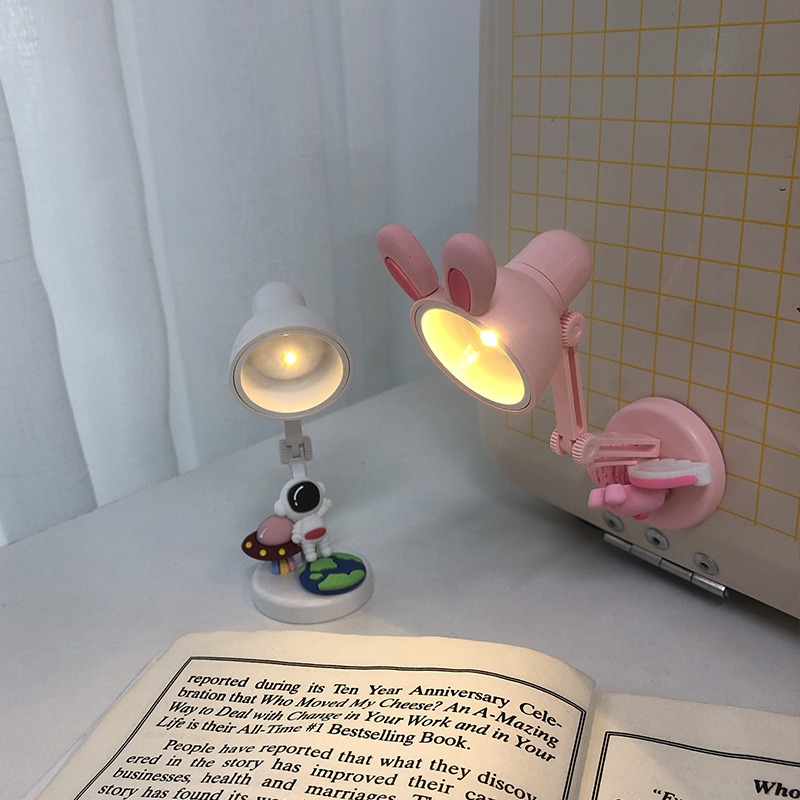 少女心迷你小夜燈臥室柔光diy臺燈宿舍牀頭用led燈房間裝飾燈擺件-細節圖3