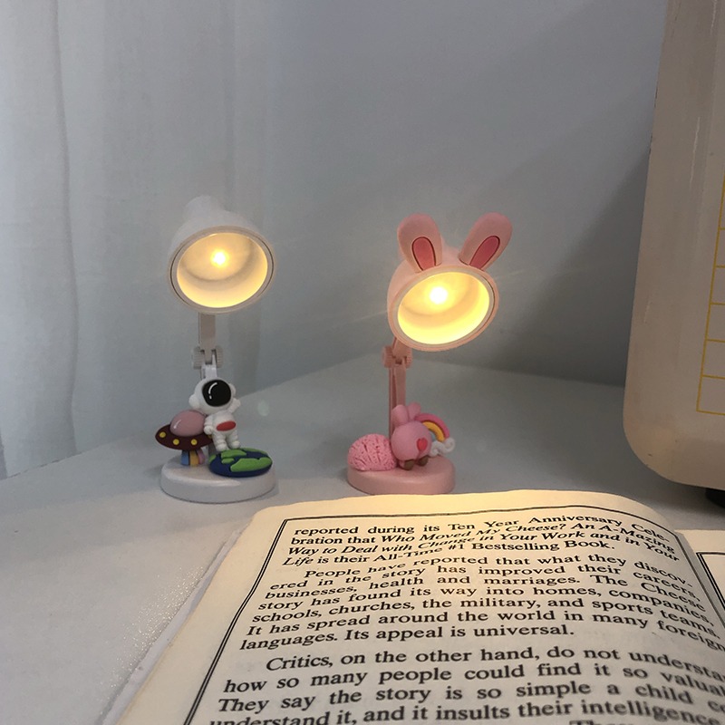少女心迷你小夜燈臥室柔光diy臺燈宿舍牀頭用led燈房間裝飾燈擺件-細節圖4