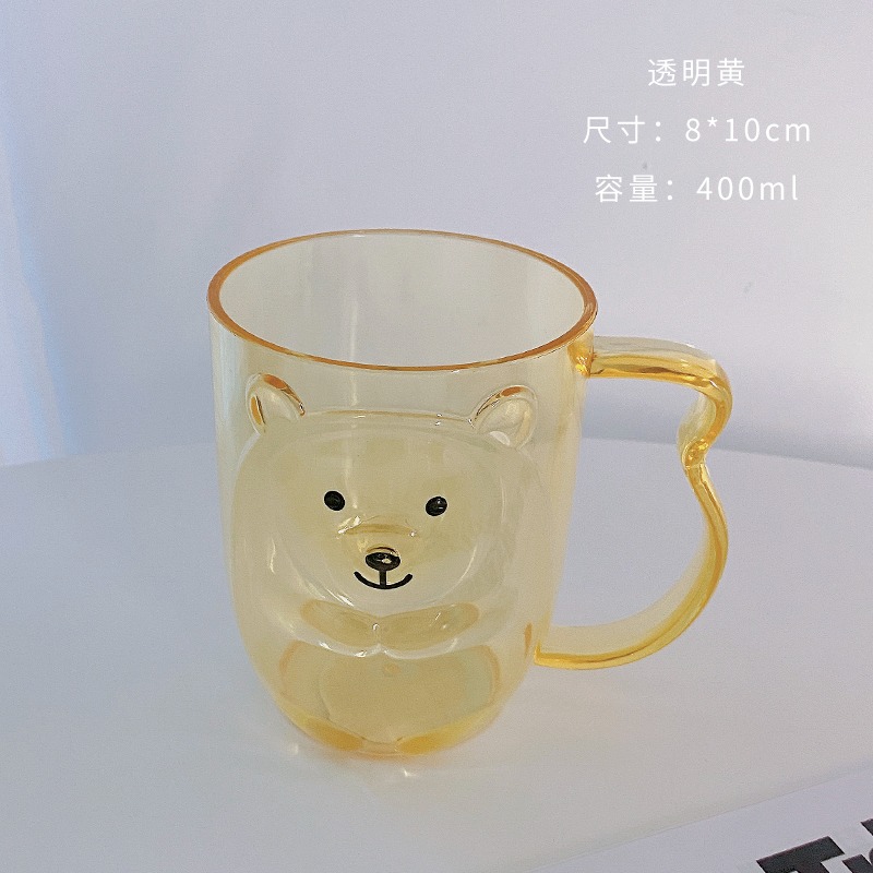 可愛牙杯漱口杯子家用女牙具杯刷牙洗漱杯塑料宿舍牙缸情侶牙刷杯-細節圖7