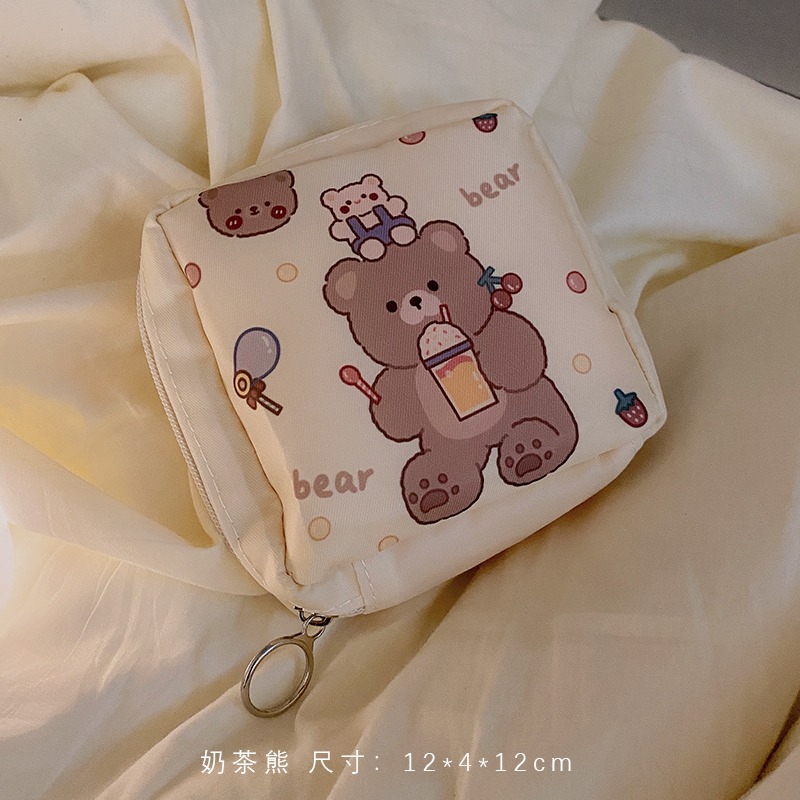 日系衛生巾收納包姨媽巾便攜包收納袋少女月事包便攜袋m巾包隨身-細節圖10