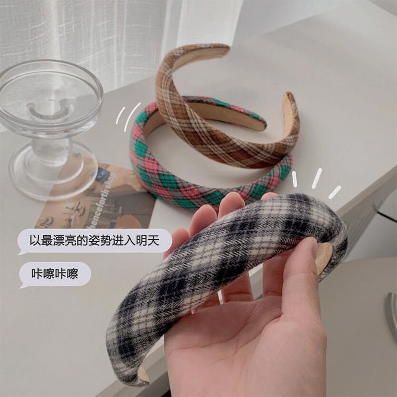 復古法式發箍女洗臉百搭外出頭飾高顱頂寬邊網紅發飾壓發頭箍氣質-細節圖3
