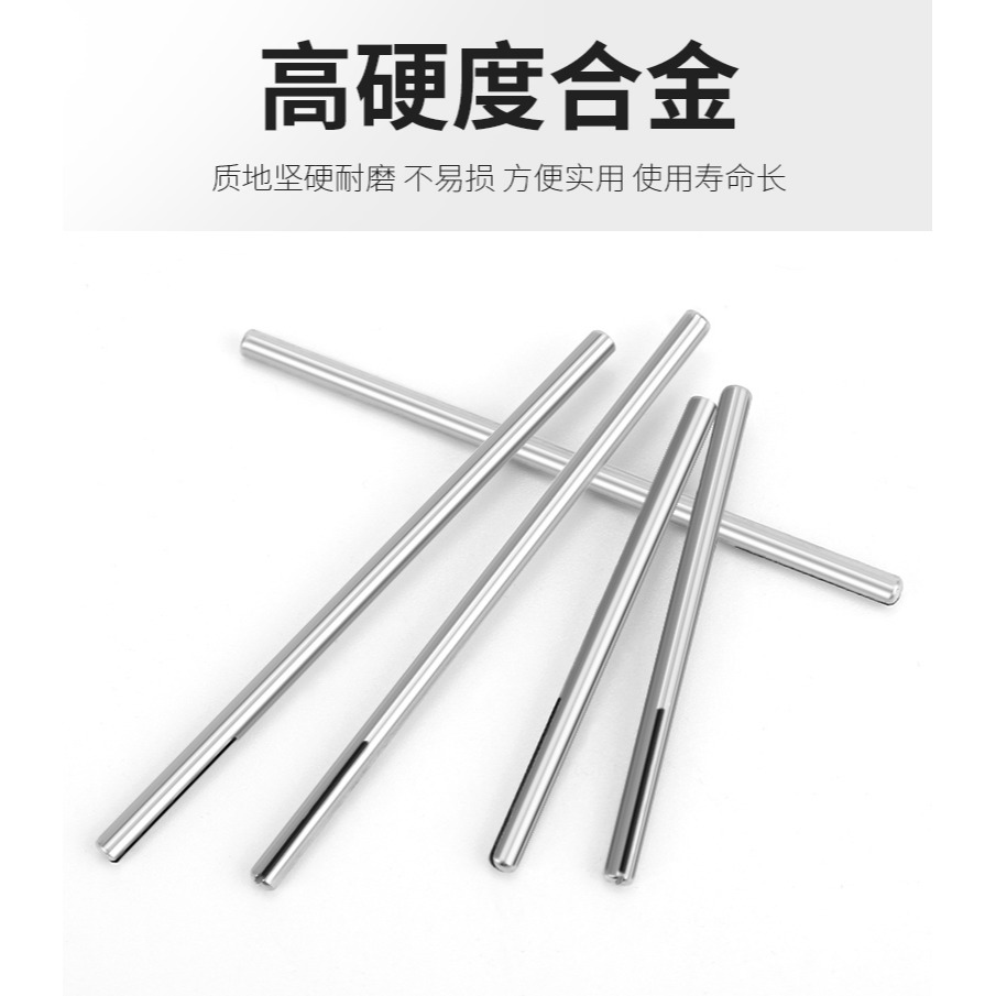 加長砂紙夾桿砂紙棒磨頭夾針自制打磨拋光砂紙棒電磨打磨頭夾棒柄-細節圖9