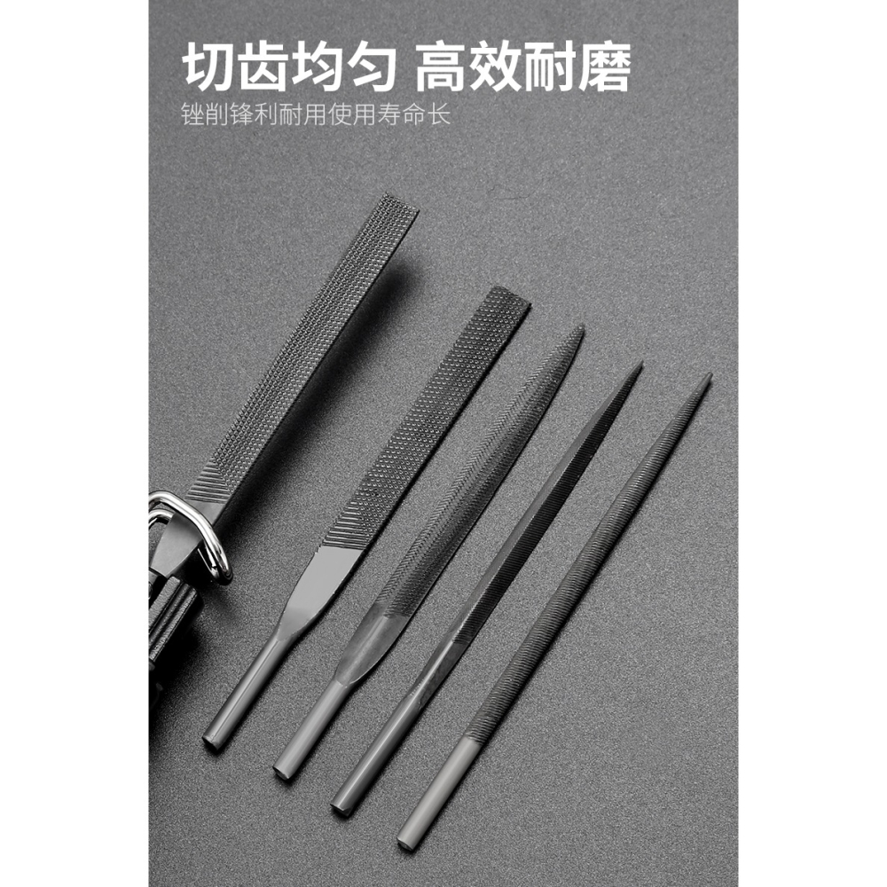 氣動銼刀AF-5氣銼專用鋼銼打磨金屬小銼刀粗齒往復式氣動機銼刀頭-細節圖10
