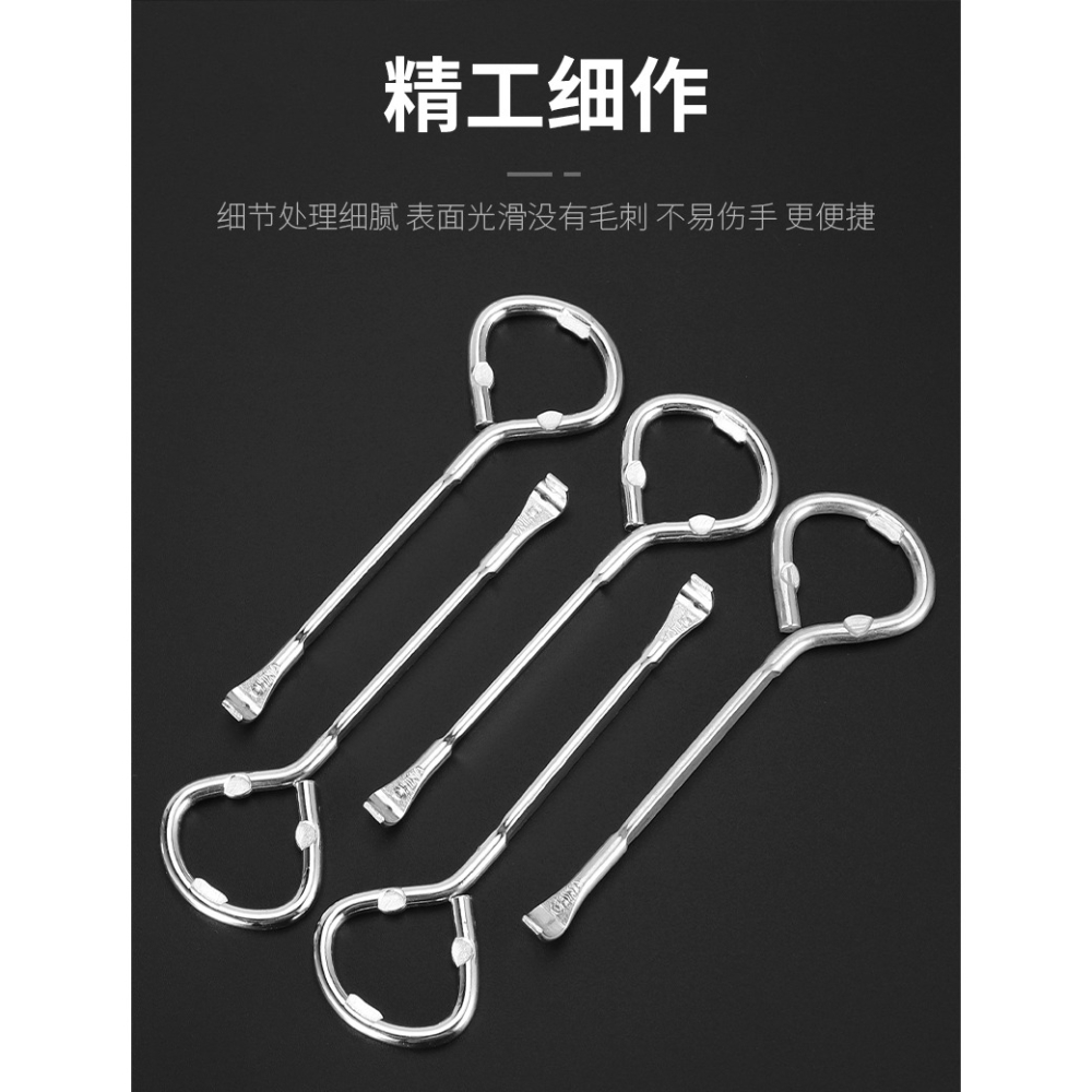 開桶扳手油漆塗料機油桶開蓋器手動簡易翹撥開罐鑰匙油桶起蓋器-細節圖10