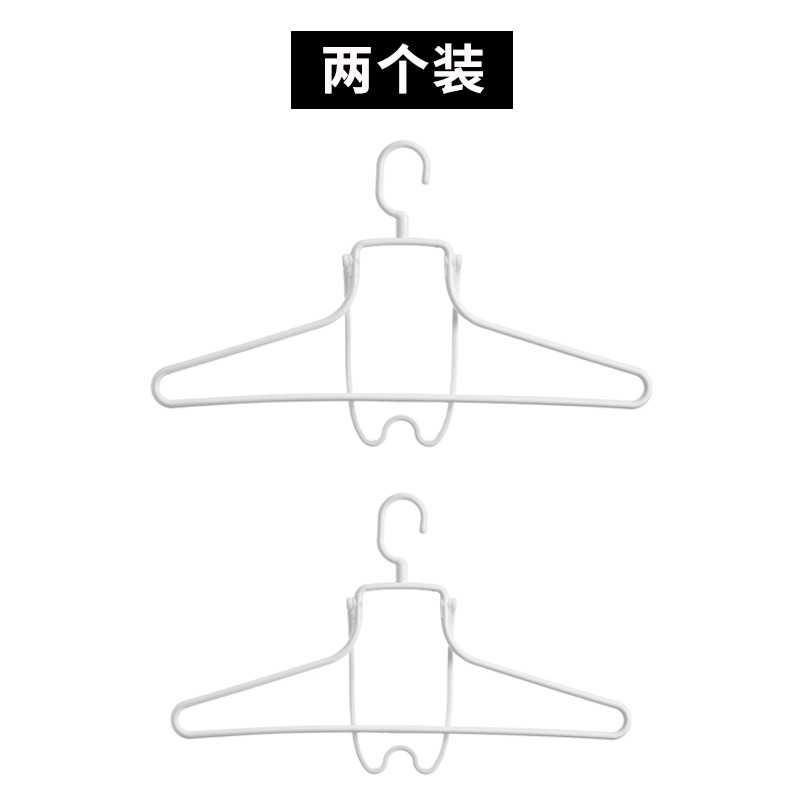 折疊連帽衣架宿舍用學生衛衣晾曬架防風衣服架子高領毛衣撐掛-細節圖6