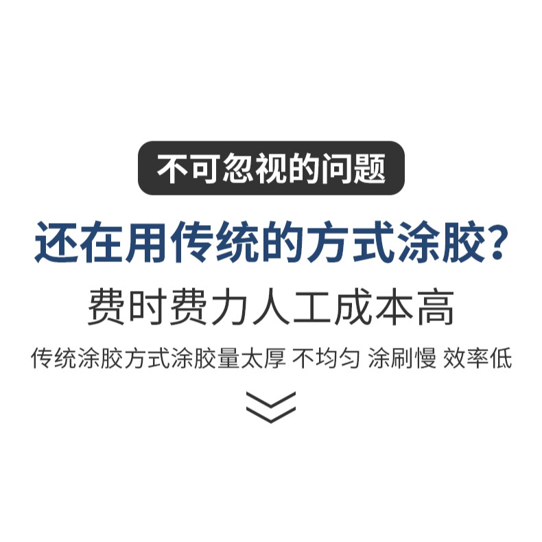 手動塗膠機滾膠機滾筒式塗膠器板材乳膠過膠紙箱紙皮壁紙刷膠神器-細節圖7