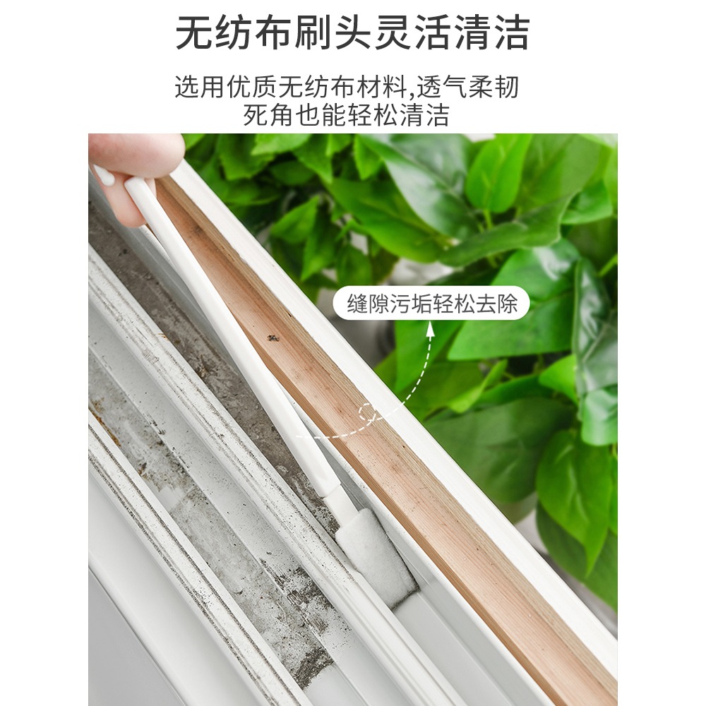 一次性馬桶刷清潔蓋縫隙神器無死角廁所刷子坐便器家用衛生間-細節圖3