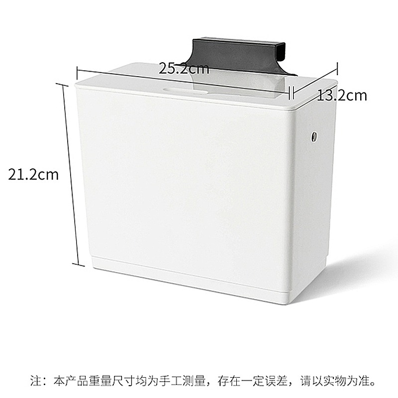 廚房垃圾桶掛式家用壁掛式收納桶分類櫥櫃門廚餘拉圾筒衛生間-細節圖6