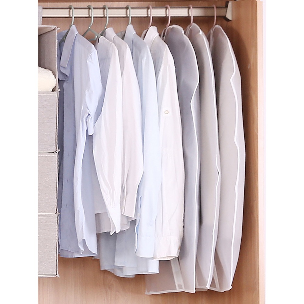 衣服防塵罩掛式衣物家用防塵袋衣罩羽絨服收納袋大衣套掛衣袋-細節圖2