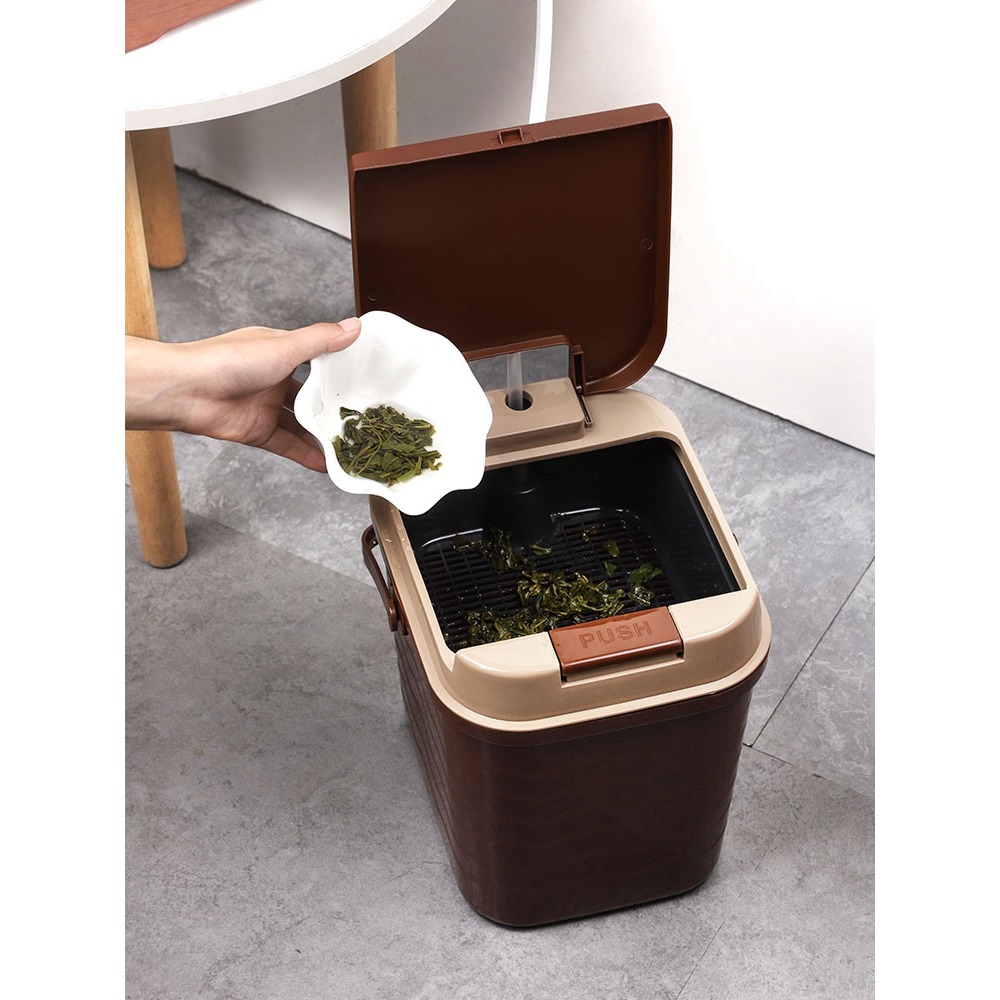 茶水桶廢水桶茶桶茶渣桶茶具配件茶桌茶臺茶幾茶水分離裝水垃圾桶-細節圖2
