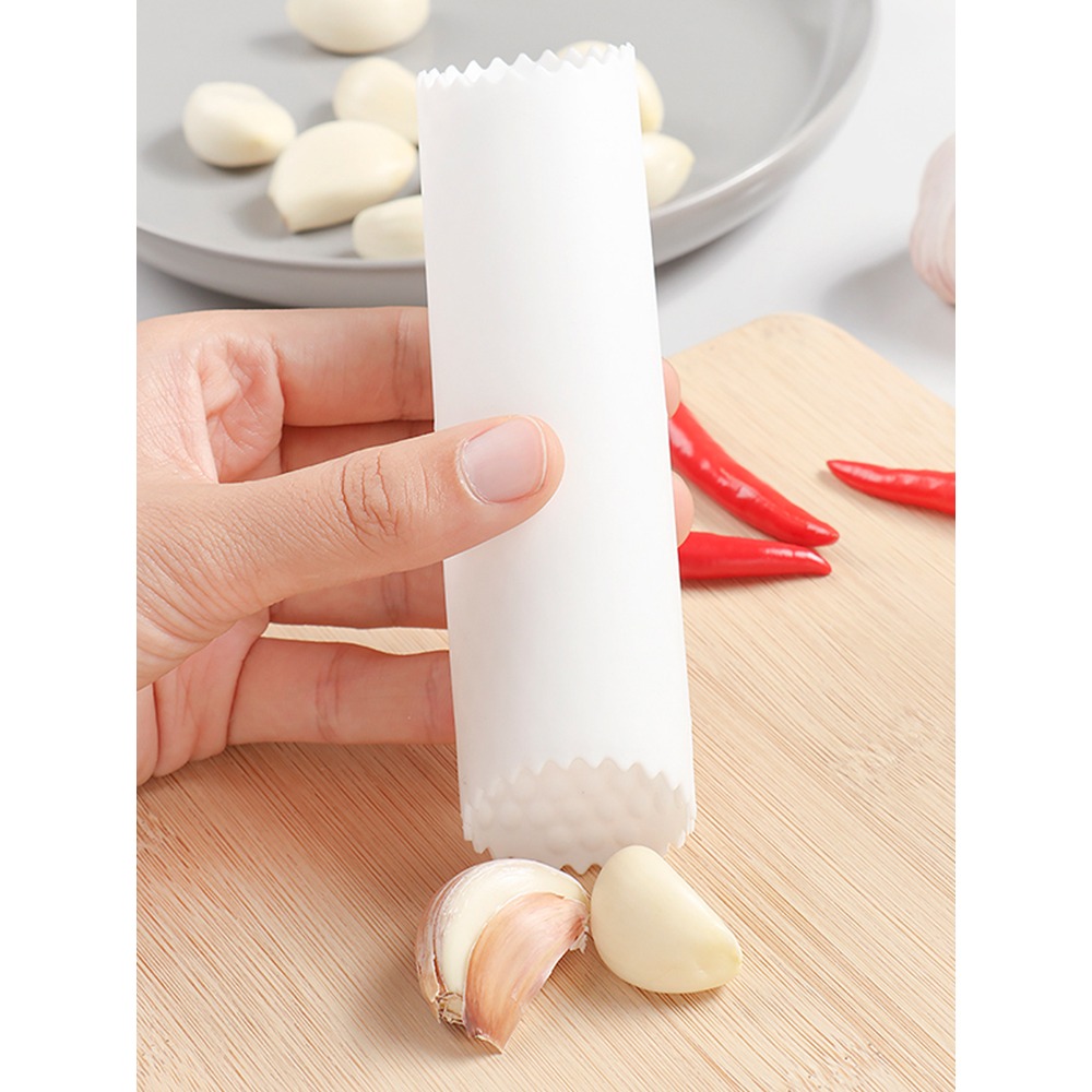 家用硅膠剝蒜器廚房大蒜去皮器自動搓皮器剝蒜頭蒜瓣去皮神器-細節圖3