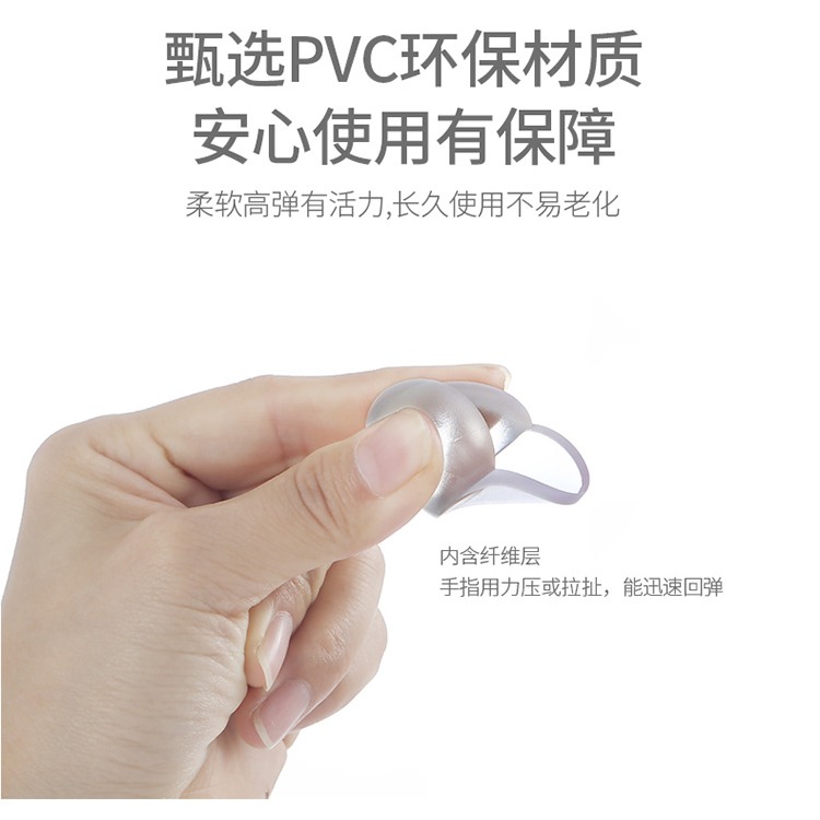桌角防撞護角硅膠透明兒童防磕碰桌腳保護套傢俱櫃子包邊桌邊-細節圖10