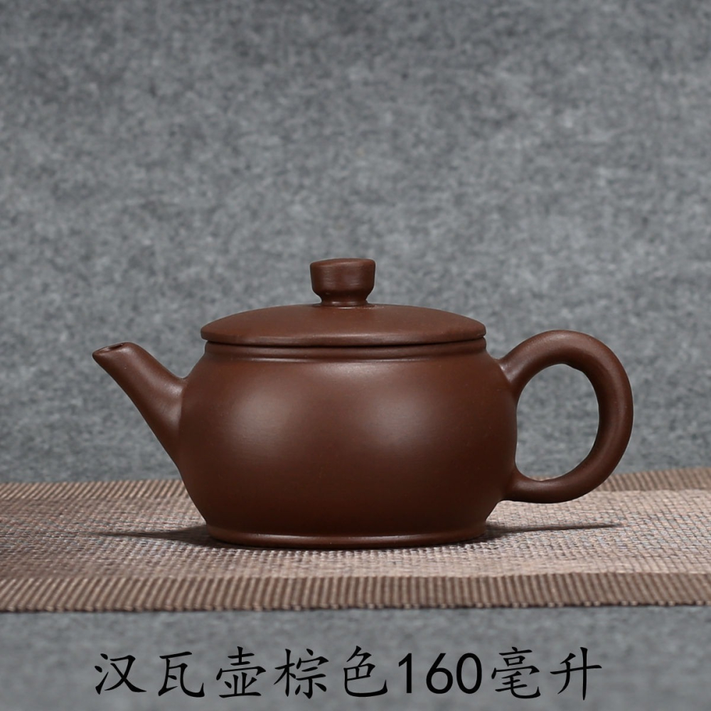 宜興全手工朱泥紫砂壺西施壺石瓢過濾小泡茶壺陶瓷功夫茶具仿古壺-細節圖3