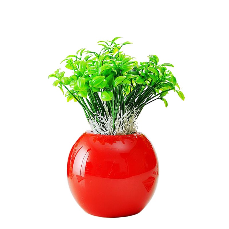 小花瓶裝飾陶瓷器現代簡約白色餐桌假乾花仿真景德鎮中式創意擺件-細節圖4