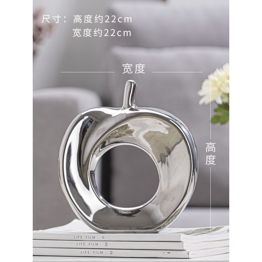 金色發財樹小擺件招財歐式輕奢陶瓷工藝家居客廳電視櫃酒櫃裝飾品-細節圖8