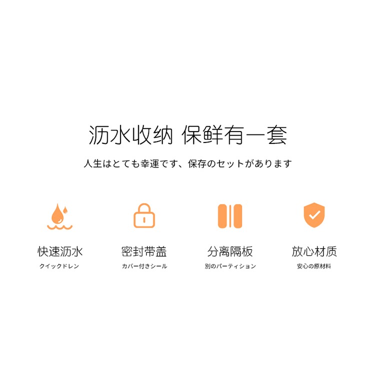 分格蔥花保鮮盒廚房冰箱水果蔬菜盒子瀝水蔥姜蒜收納盒蔥盒-細節圖9