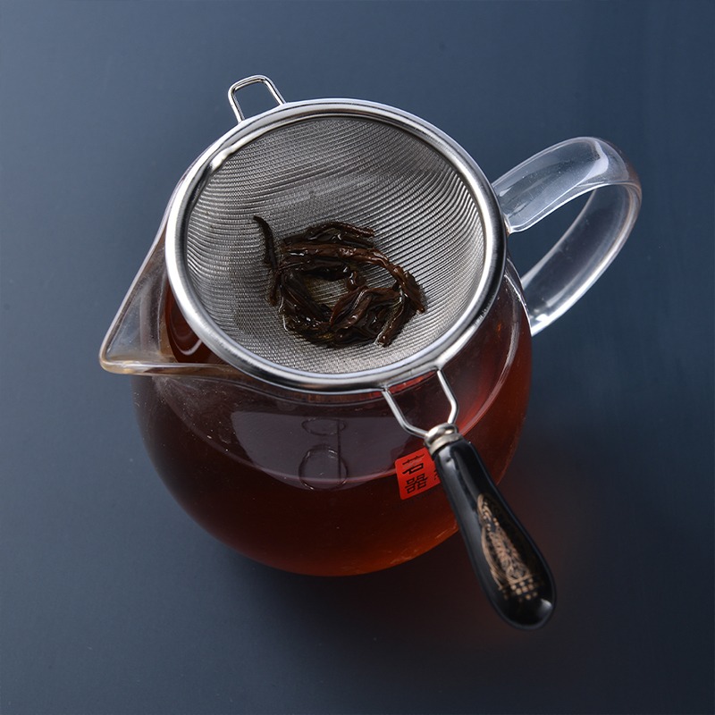 不銹鋼茶漏器創意編織茶濾日式茶葉過濾網濾茶器功夫茶具配件-細節圖4
