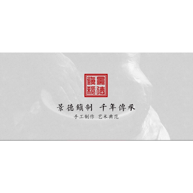 碗家用景德鎮陶瓷碗骨瓷喫飯麪碗單個裝仿古龍紋壽碗6英寸高腳碗-細節圖6