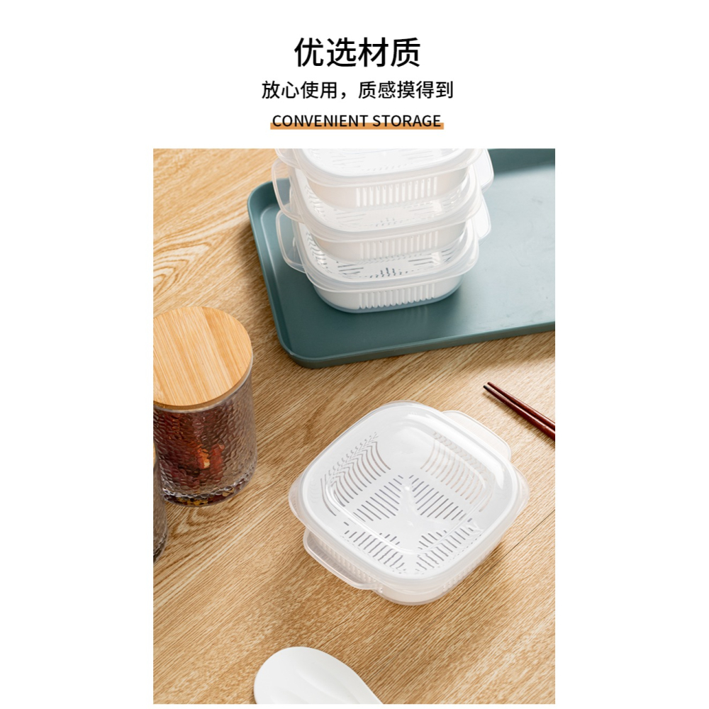 米飯分裝盒冷凍盒微波加熱保鮮便當盒雙層糙米飯雜糧飯小飯盒-細節圖10
