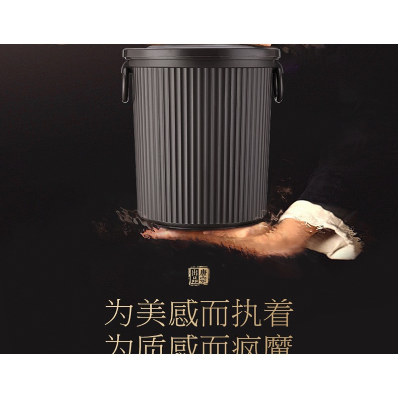 茶水桶廢水桶茶桶茶渣桶大號泡茶葉茶臺專用排水桶茶具茶桌垃圾桶-細節圖6