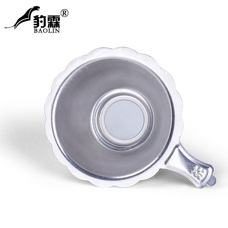 不銹鋼茶漏託茶濾茶葉過濾網泡茶器分離器沖茶隔茶具配件茶葉簡易-細節圖3