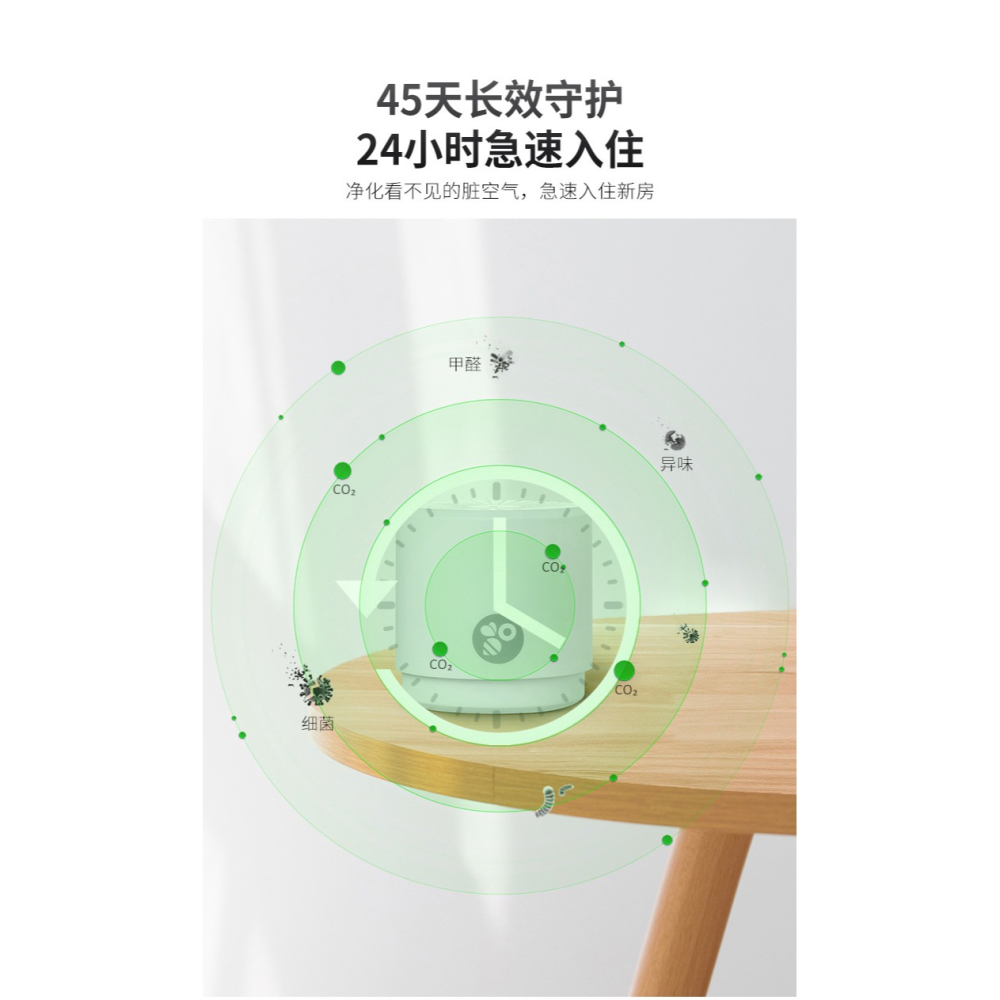 去除甲醛清除劑新房裝修室內空氣凈化傢俱吸去味除味神器家用-細節圖10