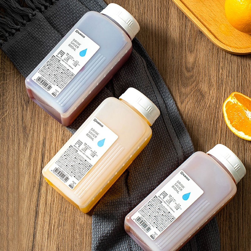 進口液體儲存瓶果汁飲料儲存容器冰箱涼冷水壺牛奶分裝密封罐-細節圖4