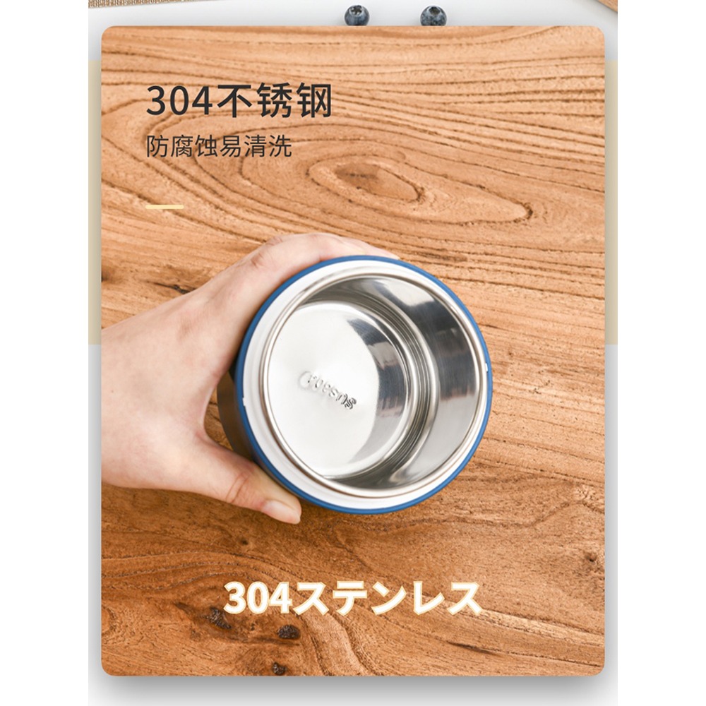 304不銹鋼便攜粥杯上班族早餐帶粥小型保溫飯盒密封帶蓋湯壺-細節圖4