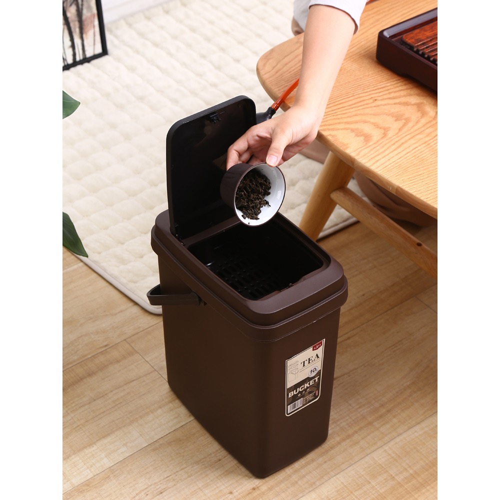 茶桶茶渣桶排水桶功夫茶具配件家用小號茶水桶茶盤茶道茶臺垃圾桶-細節圖2