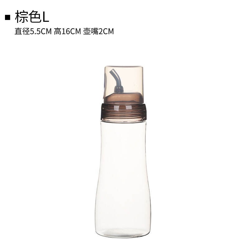 進口廚房油壺防漏油塑料控油壺醬油瓶醋瓶裝香油瓶家用調料瓶-細節圖7