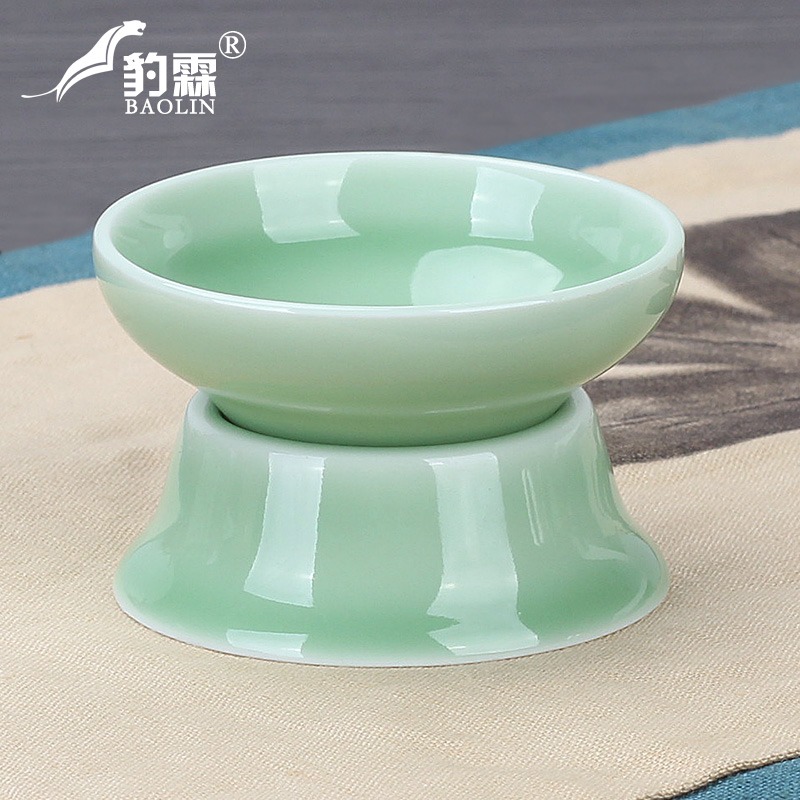 茶漏託茶濾茶葉過濾網泡茶器分離器茶隔陶瓷茶具茶杯汝窯開片紫砂-細節圖2