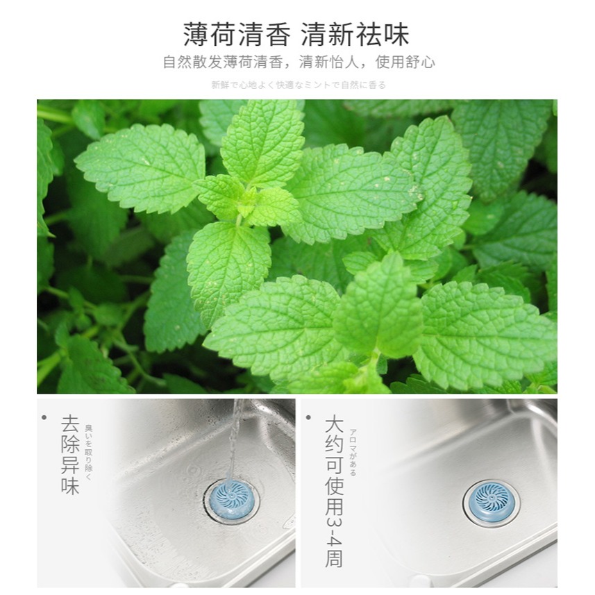 進口管道清潔劑 水槽除臭劑 廚房消臭劑 薄荷味排水口清潔劑-細節圖10