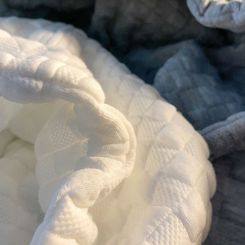 反季清倉特價~華夫格外套拉鏈開衫女秋季薄款寬松慵懶風連帽衛衣-細節圖3