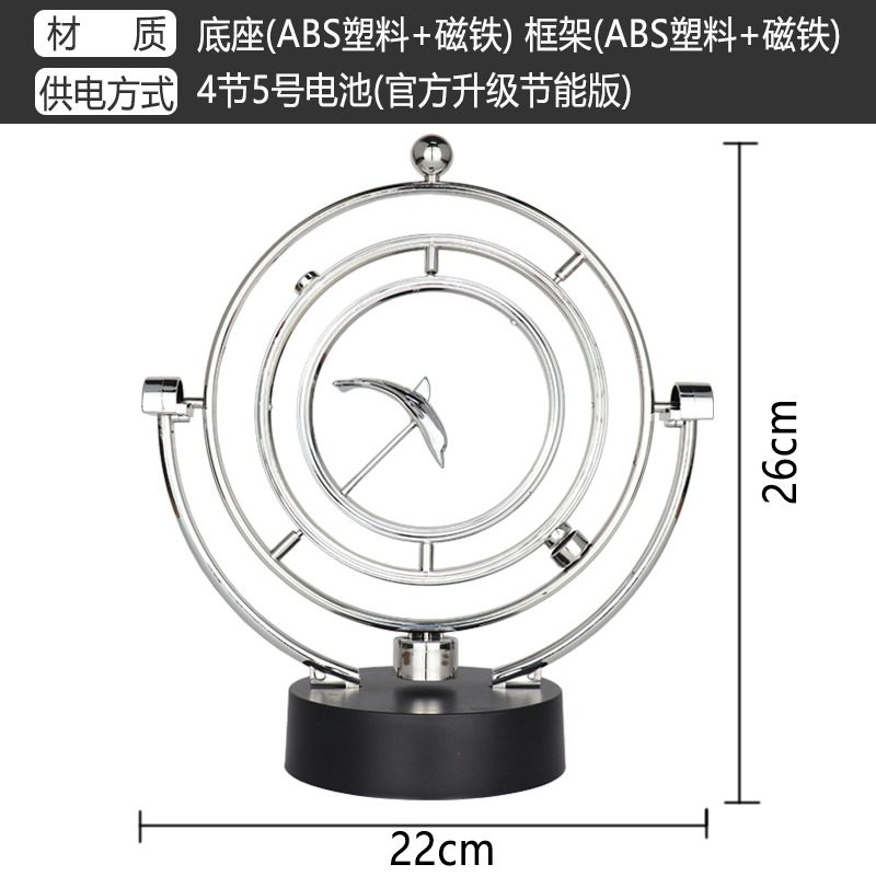 牛頓擺球永動機撞球碰碰球混沌擺件搖擺器創意辦公桌面裝飾品工藝-細節圖9