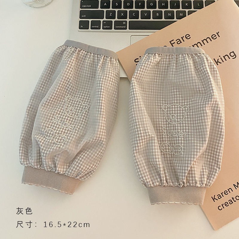 簡約袖套女冬季ins潮短款辦公室工作護袖學生套袖成人手袖頭防臟-細節圖6