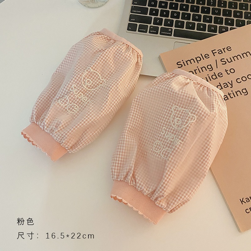 簡約袖套女冬季ins潮短款辦公室工作護袖學生套袖成人手袖頭防臟-細節圖7