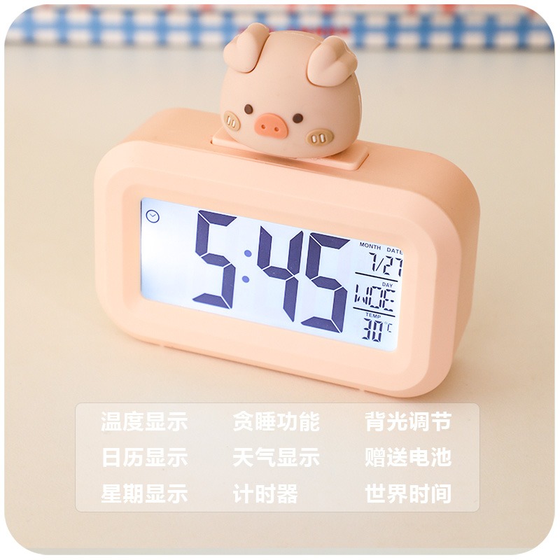 迷你小鬧鐘計時器兩用考研學生自律學習用表宿舍桌面臺式電子時鐘-細節圖7