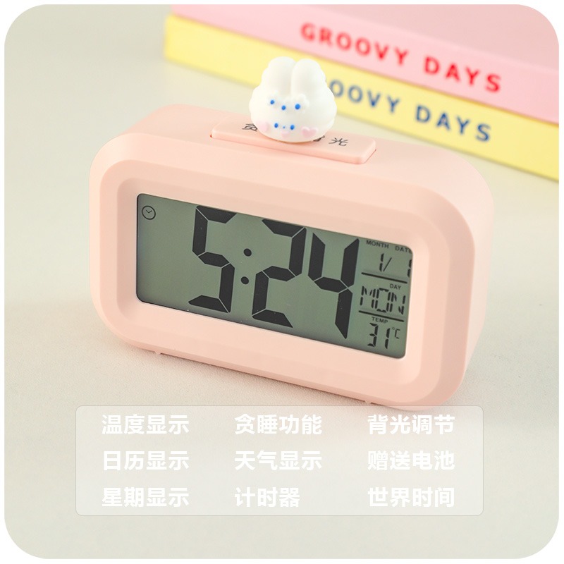 迷你小鬧鐘計時器兩用考研學生自律學習用表宿舍桌面臺式電子時鐘-細節圖8