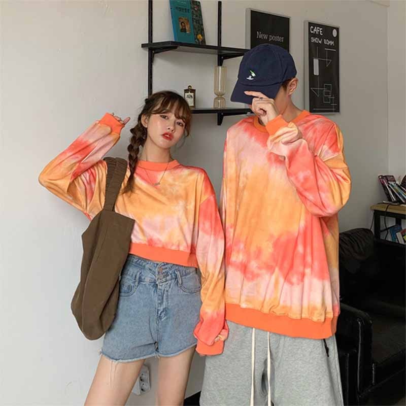 超火cec衛衣女春秋薄款新款ins潮短款寬松情侶裝外套上衣-細節圖5