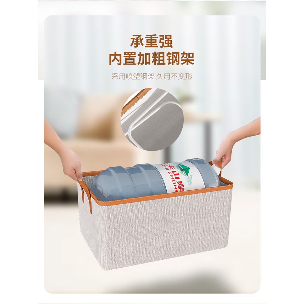 可折疊鋼架箱衣櫃收納箱家用抽屜式布藝衣服褲子儲物筐袋衣整理盒-細節圖4