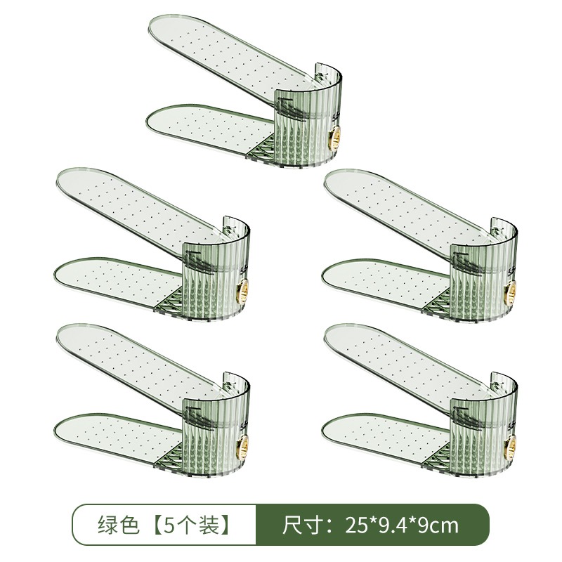 鞋子收納架省空間神器鞋盒收納盒透明鞋櫃分層隔板裝放鞋折疊鞋架-細節圖6