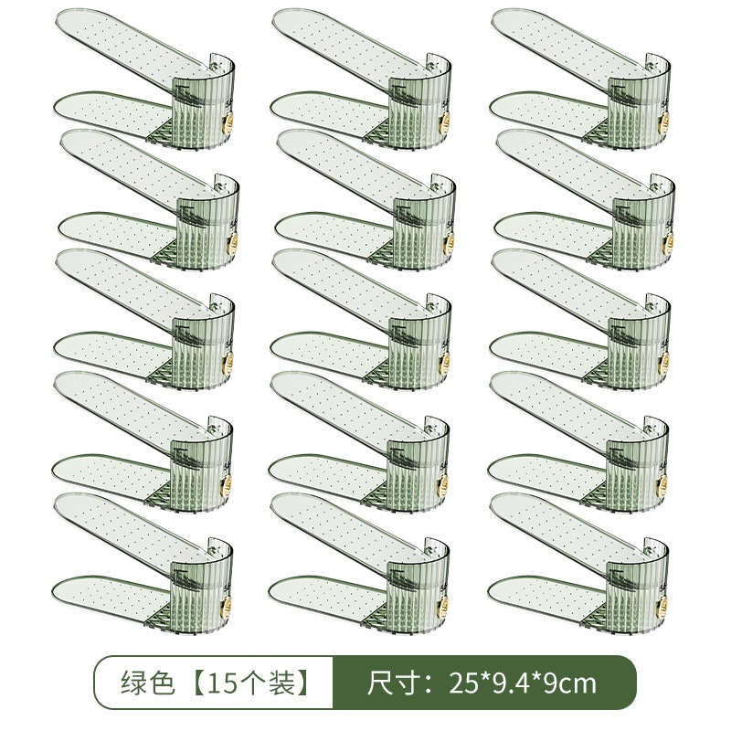 鞋子收納架省空間神器鞋盒收納盒透明鞋櫃分層隔板裝放鞋折疊鞋架-細節圖8